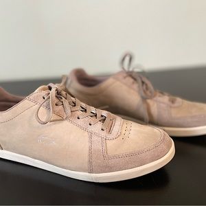 Lacoste Men’s 8.5 Leather Suede Sneakers
